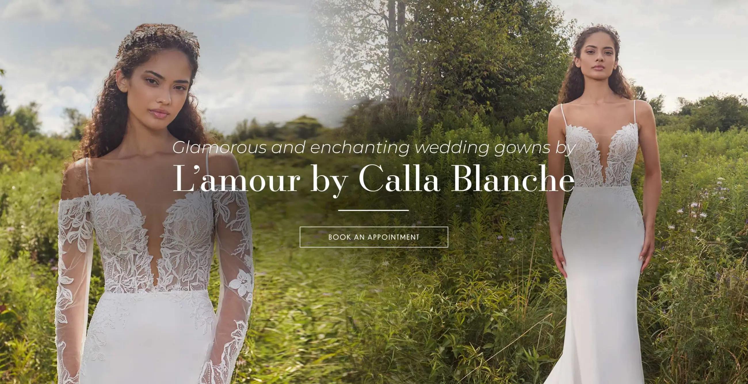 L'Amour by Calla Blanche wedding dresses at Liliana Bridal House