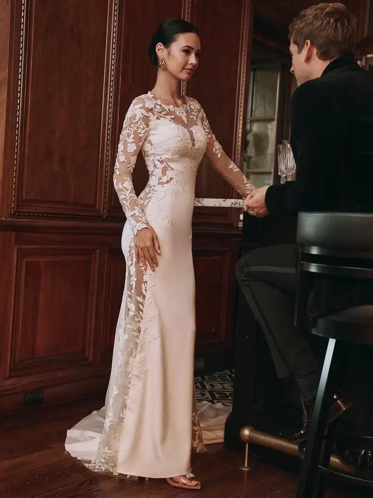 Model wearing a Sottero & Midgley gown