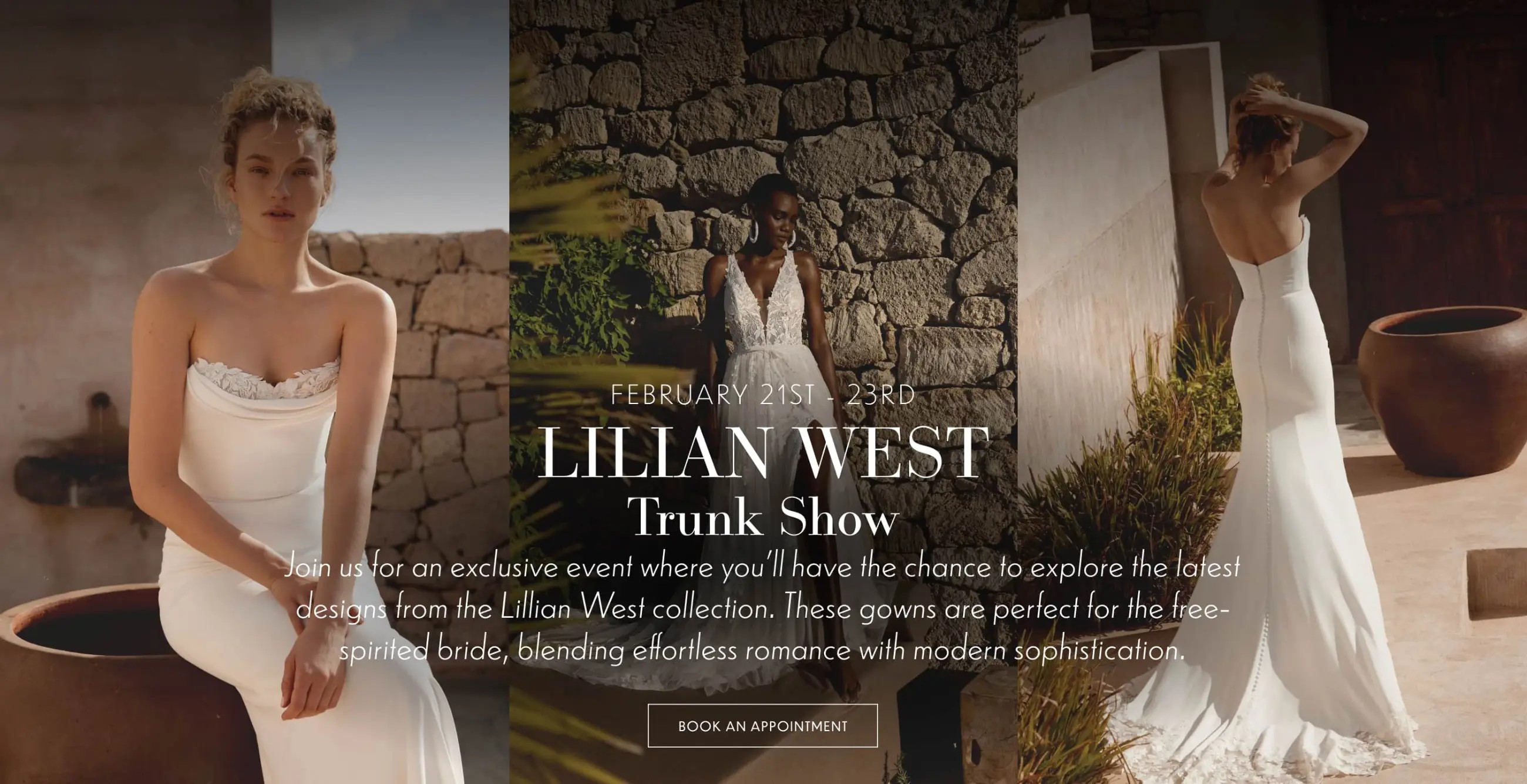 Lillian West trunk show