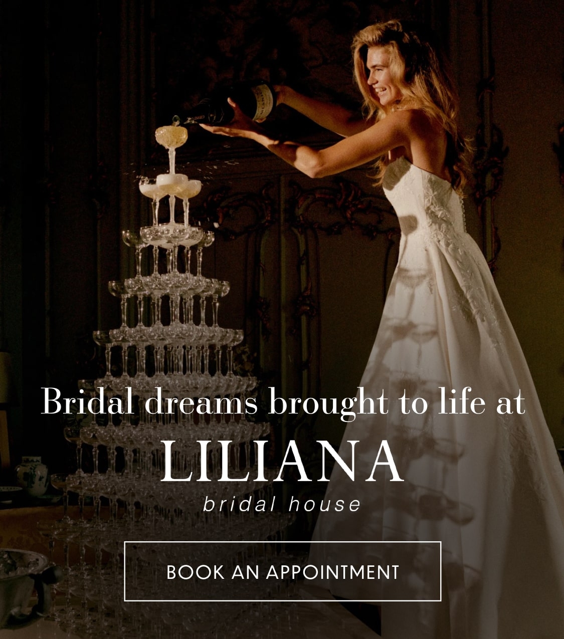 Liliana Bridal House Mobile Banner